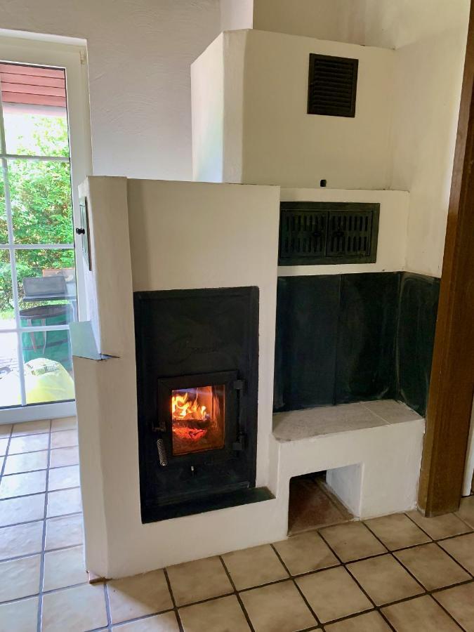 Kleine Ferienvilla in Frankenau Buitenkant foto